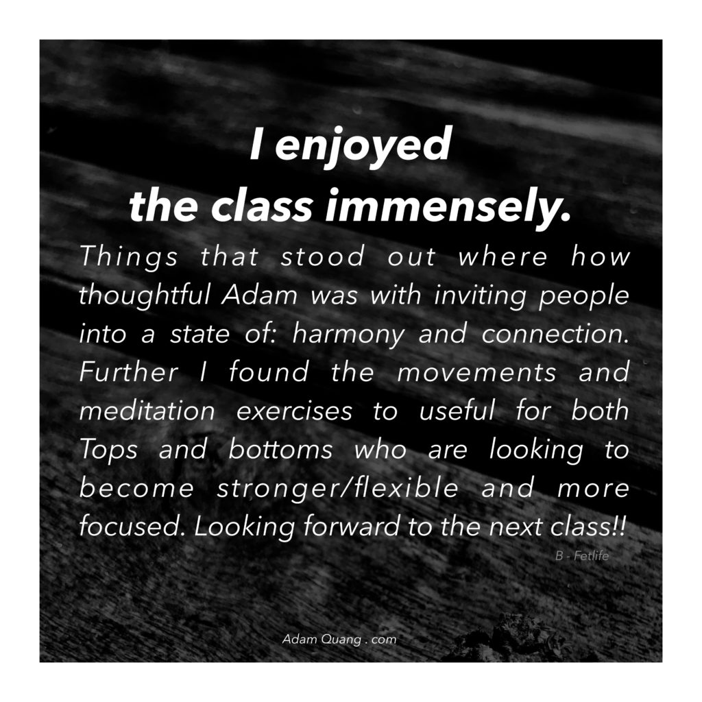 B Fetlife - Student Testimonials