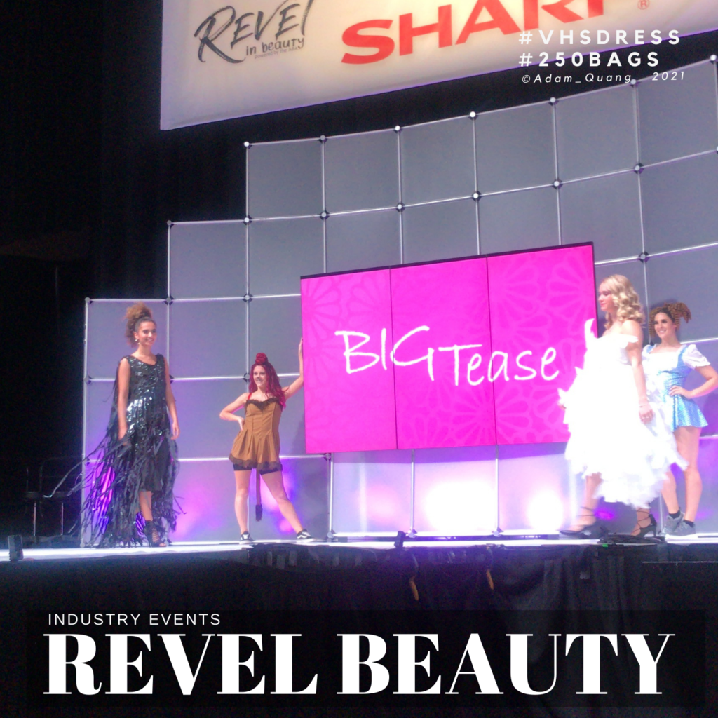 2019 Revel beauty industry event -Big Tease Hair Show by Efe Magazine - VHSdress and 250bags 1